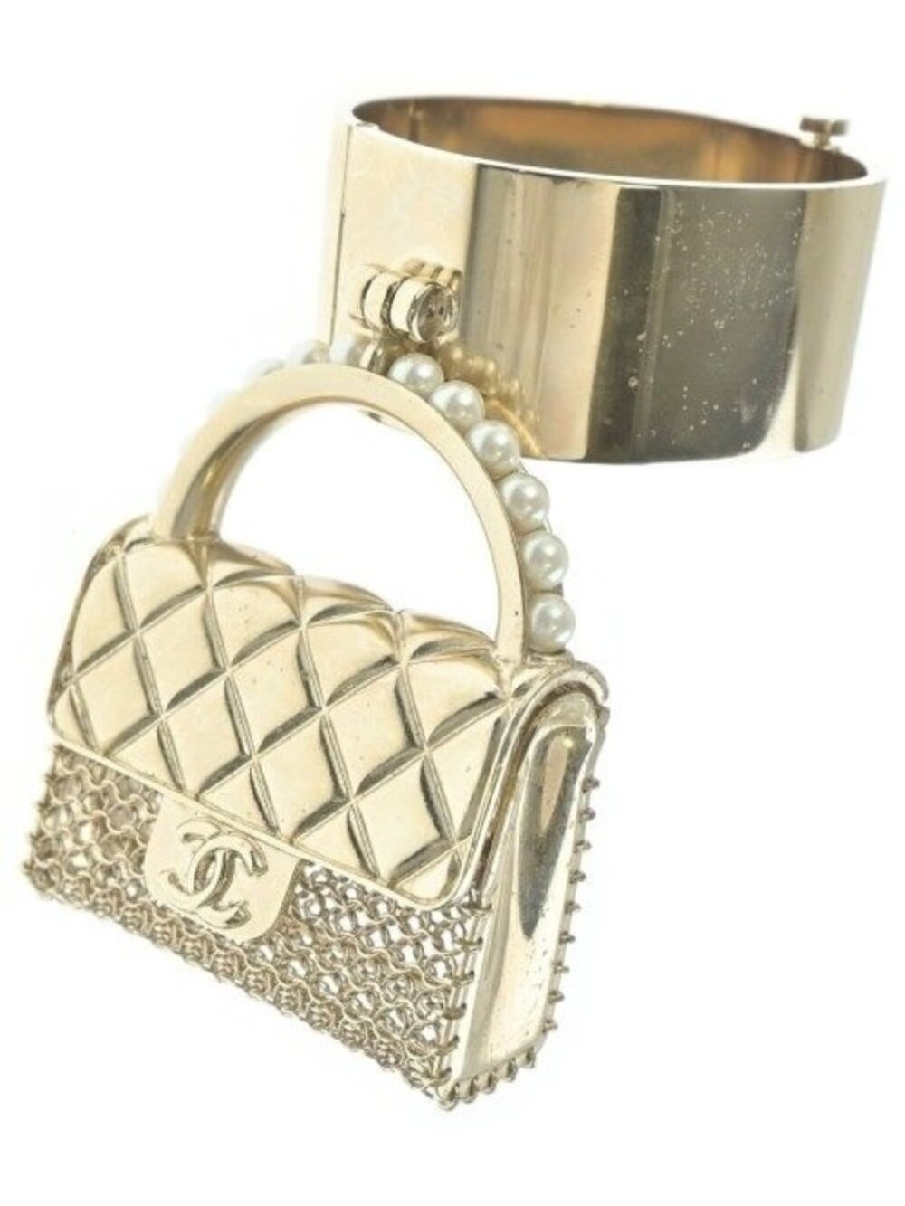 Chanel Bracelet Bangle Gold